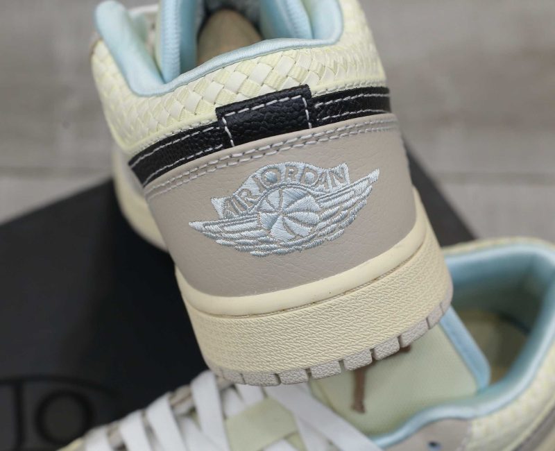 Giày Nike Air Jordan 1 Low SE 'Sanddrift Glacier Blue' Best Quality