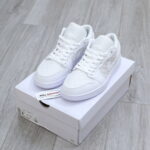 Giày Nike Air Jordan 1 Low ‘Triple White Quilted’ Best Quality