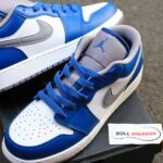 Giày Nike Air Jordan 1 Low ‘True Blue Cement’ Best Quality