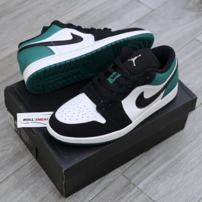 Giày Nike Air Jordan 1 Low White Black Mystic Green Best Quality