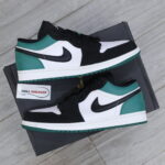 Giày Nike Air Jordan 1 Low White Black Mystic Green Best Quality