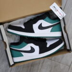 Giày Nike Air Jordan 1 Low White Black Mystic Green Best Quality