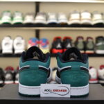 Giày Nike Air Jordan 1 Low White Black Mystic Green Best Quality