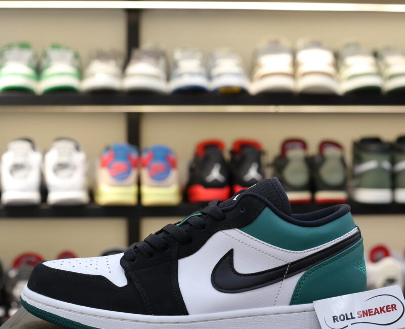 Giày Nike Air Jordan 1 Low White Black Mystic Green Best Quality