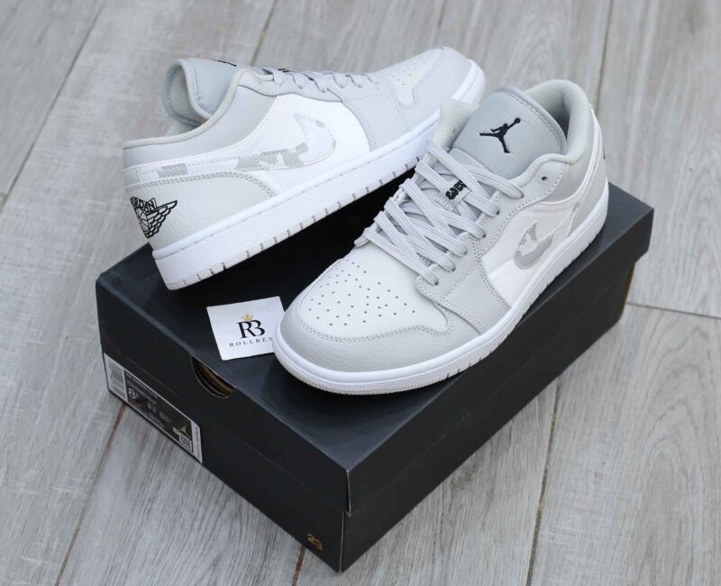 Giày Nike Air Jordan 1 Low White Camo Best Quality