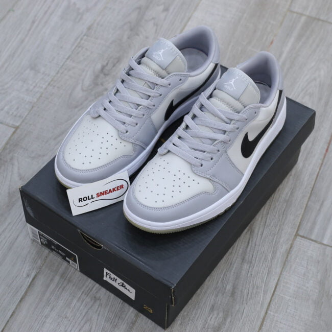 Giày Nike Air Jordan 1 Retro Low Golf ‘Wolf Grey’ Like Auth