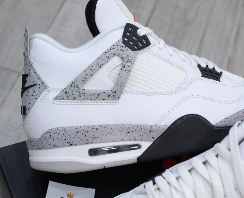 Giày Nike Air Jordan 4 Retro White Cement Best Quality