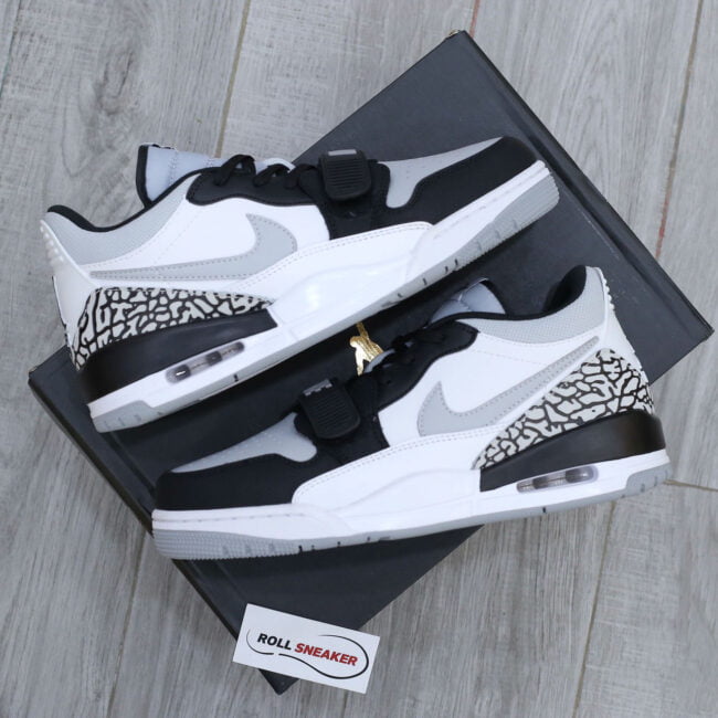 Giày Nike Jordan Legacy 312 Low GS ‘White Black Grey’ Like Auth