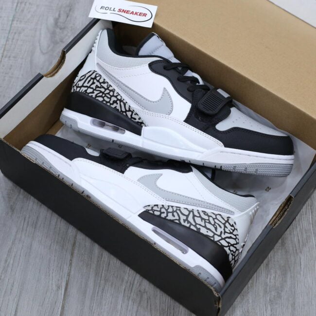 Giày Nike Jordan Legacy 312 Low GS ‘White Black Grey’ Like Auth