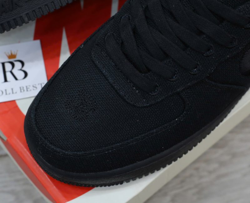 Giày Nike Stussy x Air Force 1 Low ‘Triple Black’ Best Quality