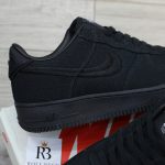 Giày Nike Stussy x Air Force 1 Low ‘Triple Black’ Best Quality