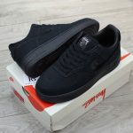 Giày Nike Stussy x Air Force 1 Low ‘Triple Black’ Best Quality