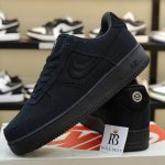 Giày Nike Stussy x Air Force 1 Low ‘Triple Black’ Best Quality