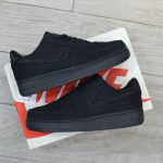 Giày Nike Stussy x Air Force 1 Low ‘Triple Black’ Best Quality