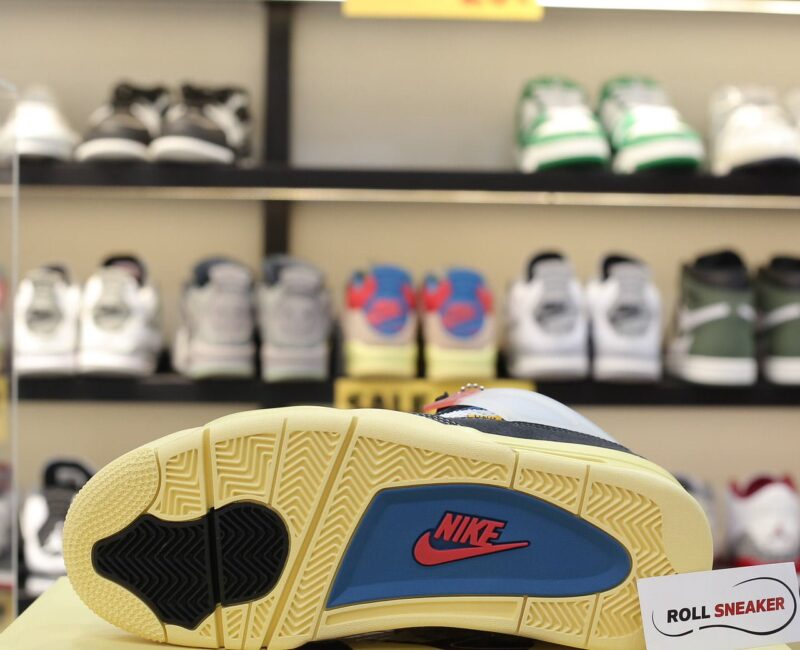 Giày Nike Union LA x Air Jordan 4 Retro ‘Off Noir’ Best Quality