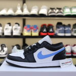 Giày Nike Wmns Air Jordan 1 Low ‘Black University Blue’ Like Auth