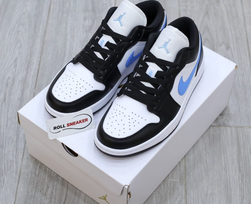 Giày Nike Wmns Air Jordan 1 Low ‘Black University Blue’ Like Auth