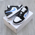 Giày Nike Wmns Air Jordan 1 Low ‘Black University Blue’ Like Auth