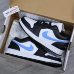 Giày Nike Wmns Air Jordan 1 Low ‘Black University Blue’ Like Auth