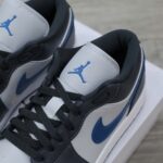 Giày Wmns Air Jordan 1 Low Anthracite Industrial Blue Best Quality