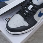 Giày Wmns Air Jordan 1 Low Anthracite Industrial Blue Best Quality