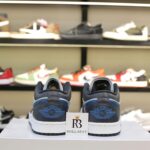 Giày Wmns Air Jordan 1 Low Anthracite Industrial Blue Best Quality