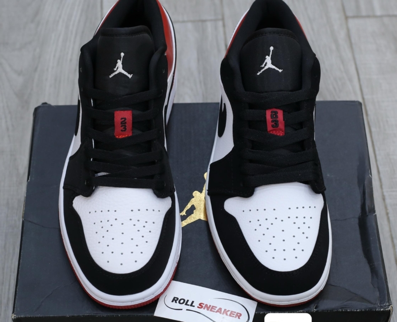 Giày Nike Air Jordan 1 Low Black Toe Best Quality