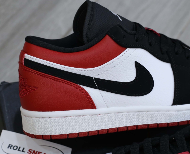 Giày Nike Air Jordan 1 Low Black Toe Best Quality