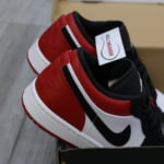 Giày Nike Air Jordan 1 Low Black Toe Best Quality