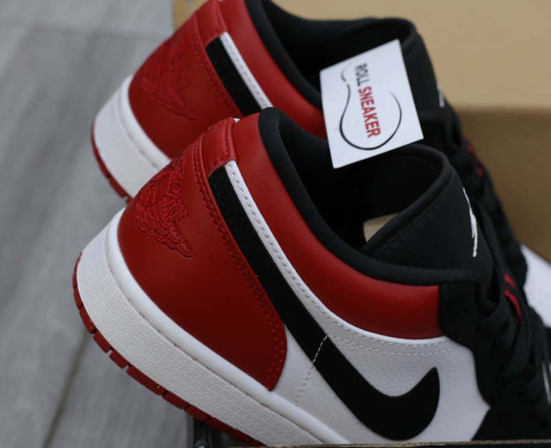 Giày Nike Air Jordan 1 Low Black Toe Best Quality