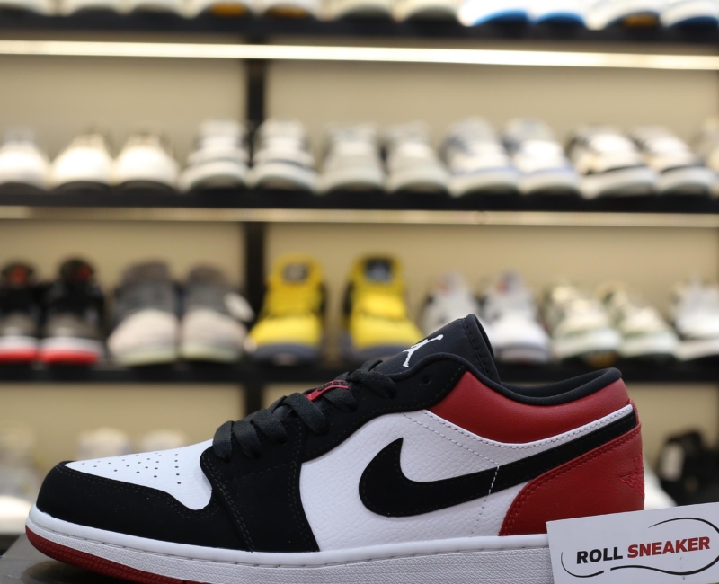 Giày Nike Air Jordan 1 Low Black Toe Best Quality