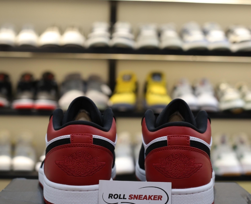 Giày Nike Air Jordan 1 Low Black Toe Best Quality