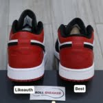 Giày Nike Air Jordan 1 Low Black Toe Best Quality