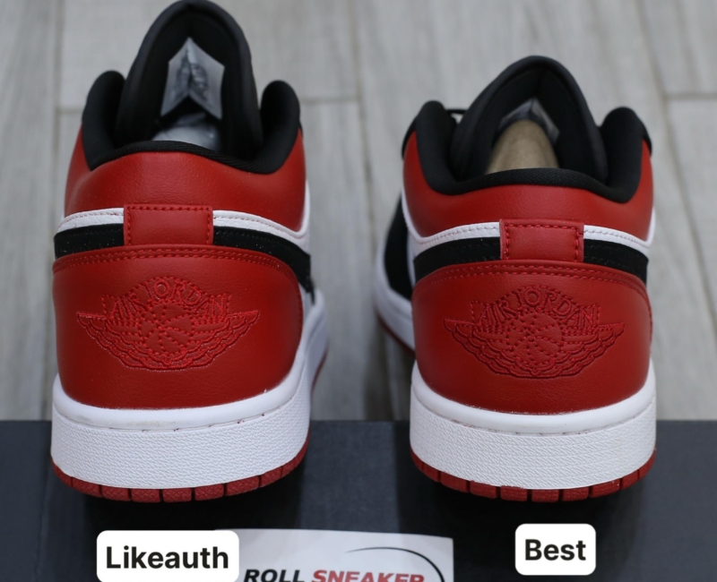 Giày Nike Air Jordan 1 Low Black Toe Best Quality