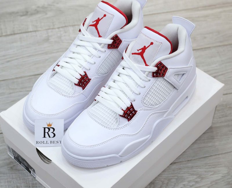 Giày Nike Air Jordan 4 Retro ‘Metallic Red’ Best Quality