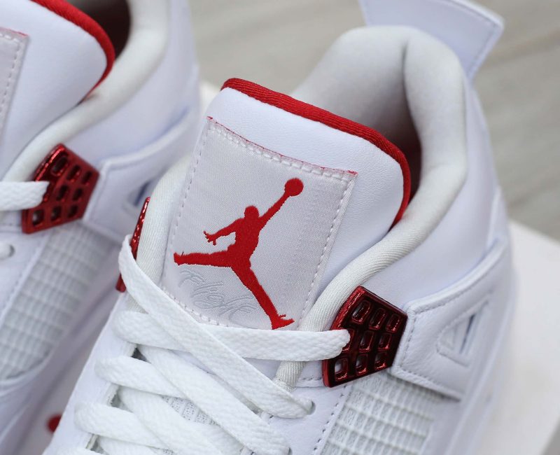 Giày Nike Air Jordan 4 Retro ‘Metallic Red’ Best Quality