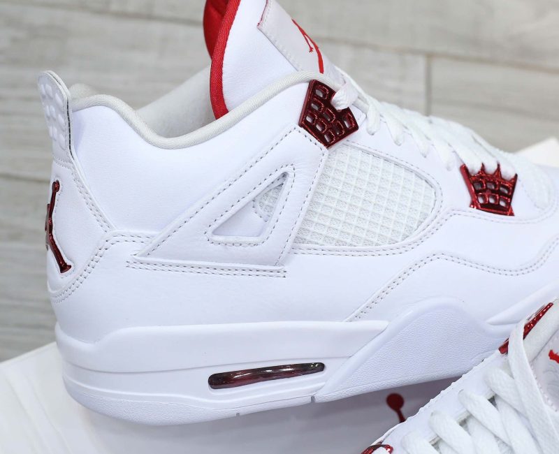 Giày Nike Air Jordan 4 Retro ‘Metallic Red’ Best Quality