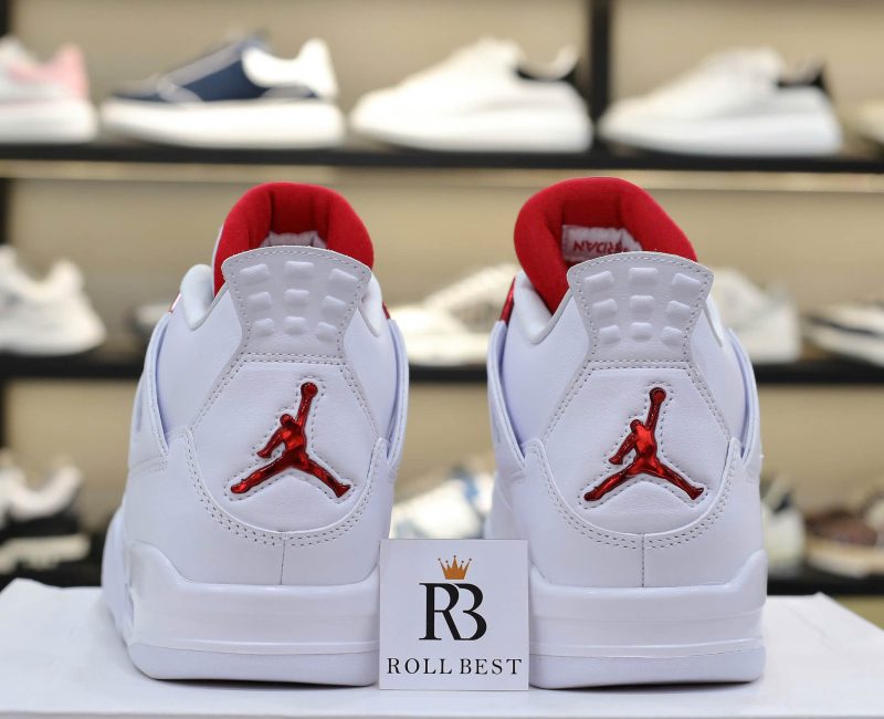 Giày Nike Air Jordan 4 Retro ‘Metallic Red’ Best Quality