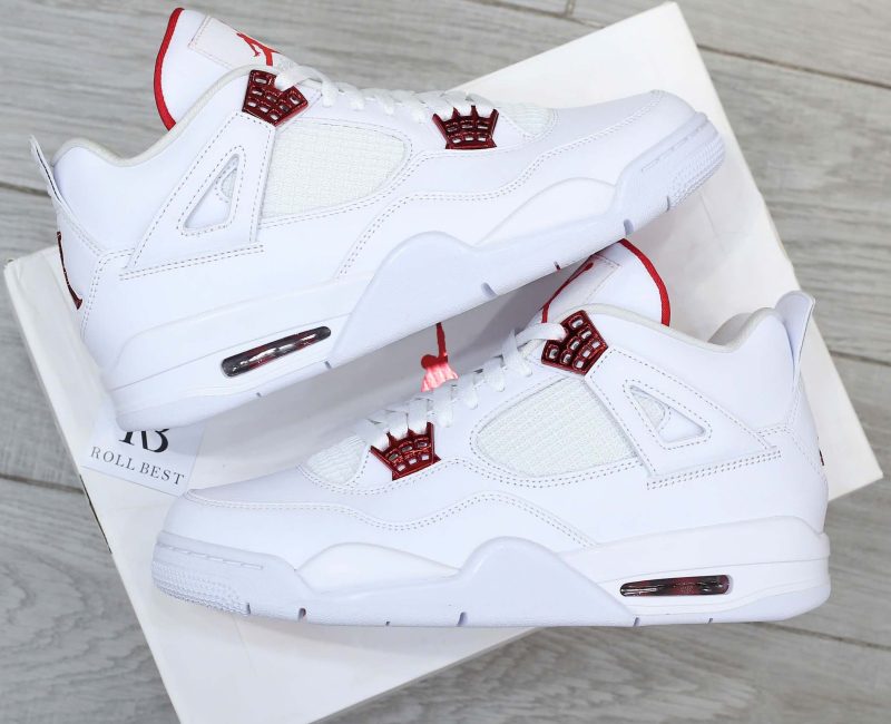 Giày Nike Air Jordan 4 Retro ‘Metallic Red’ Best Quality