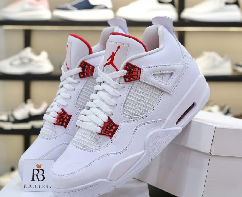 Giày Nike Air Jordan 4 Retro ‘Metallic Red’ Best Quality