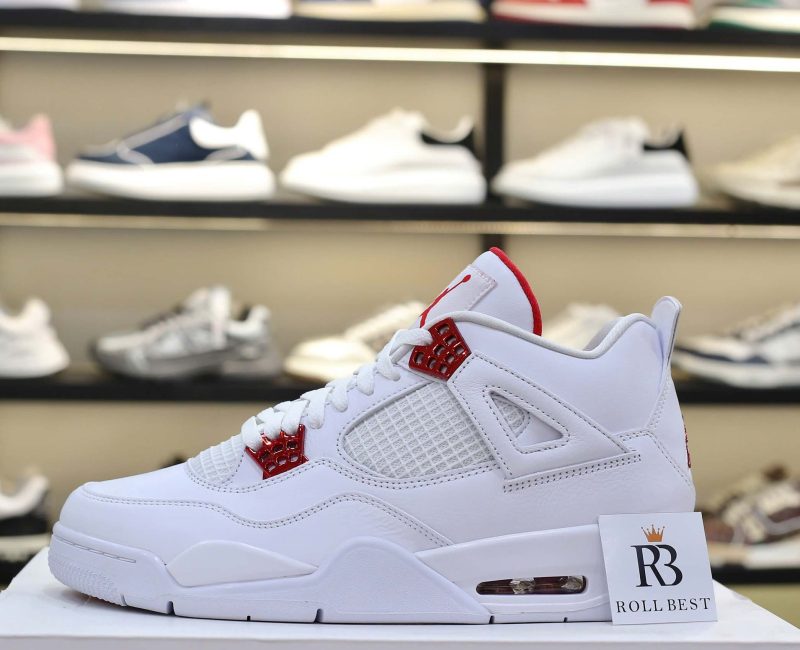 Giày Nike Air Jordan 4 Retro ‘Metallic Red’ Best Quality