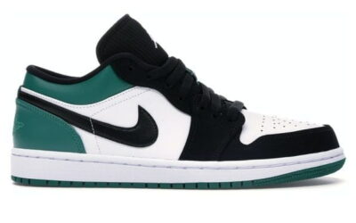 Giày Nike Air Jordan 1 Low White Black Mystic Green Best Qulity