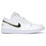 Nike Air Jordan 1 Low White Metallic Gold Best Quality