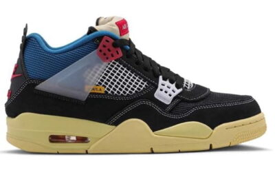 Giày Nike Union LA x Air Jordan 4 Retro ‘Off Noir’ Best Quality