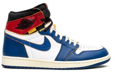 Giày Nike Air Jordan 1 Retro High Union Los Angeles Blue Toe