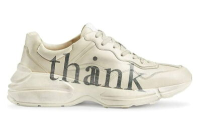 Giày Gucci Rhyton Think/Thank