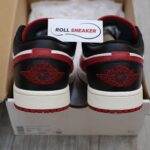 Giày Nike Air Jordan 1 Low Reverse Black Toe "W" Best Quality