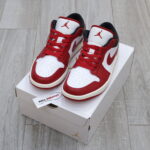 Giày Nike Air Jordan 1 Low Reverse Black Toe "W" Best Quality