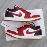 Giày Nike Air Jordan 1 Low Reverse Black Toe "W" Best Quality