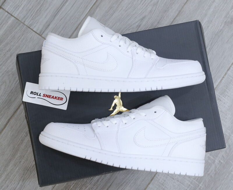 Giày Nike Air Jordan 1 Low Triple White Best Quality